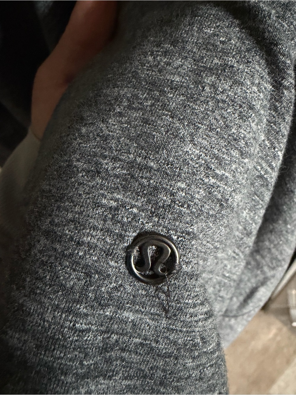 Lululemon That's A Wrap Sweater Snap Buttons sz 4 Grey with Pockets - Picture 14 of 14